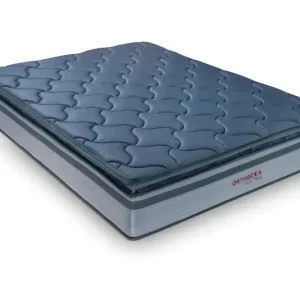 1 Colchão King 193x203x30 de Molas Real Black Orthocrin